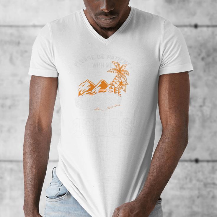 Please Be Patient I'm From The 1900s Classic Car Premium Men's V-Neck T-Shirt Please Be Patient I'm From The 1900s Classic Car Premium Men's V-Neck T-Shirt