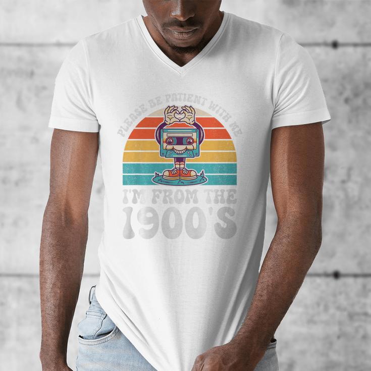 Please Be Patient With Me I'm From The 1900s Kawaii Premium Tri-Blend Men's V-Neck T-Shirt Please Be Patient With Me I'm From The 1900s Kawaii Premium Tri-Blend Men's V-Neck T-Shirt