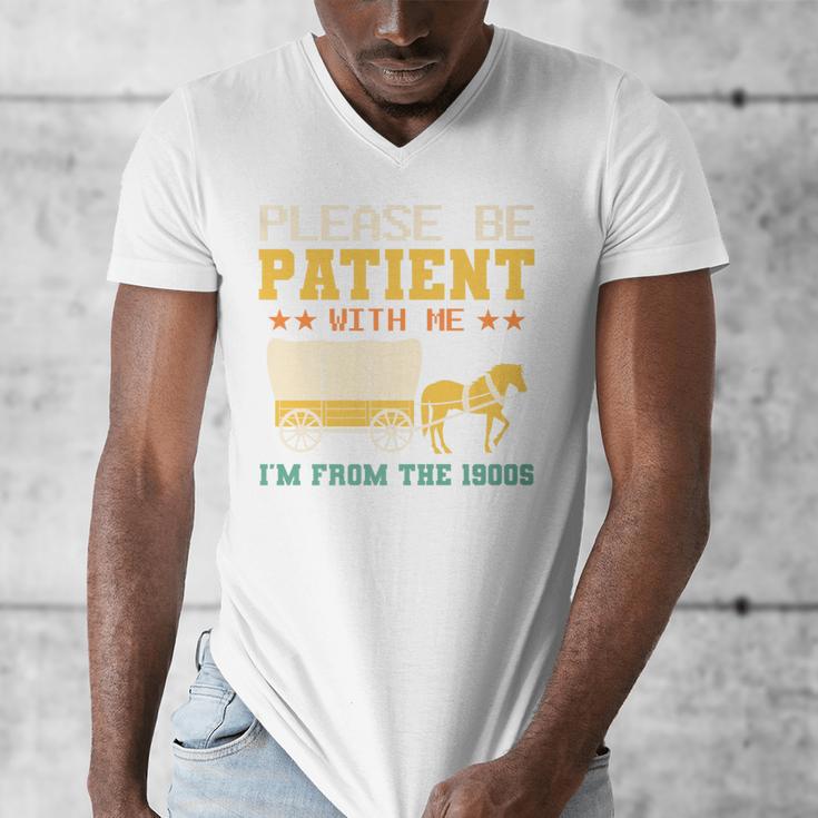 Please Be Patient I'm From The 1900s Men Women Premium Men's V-Neck T-Shirt