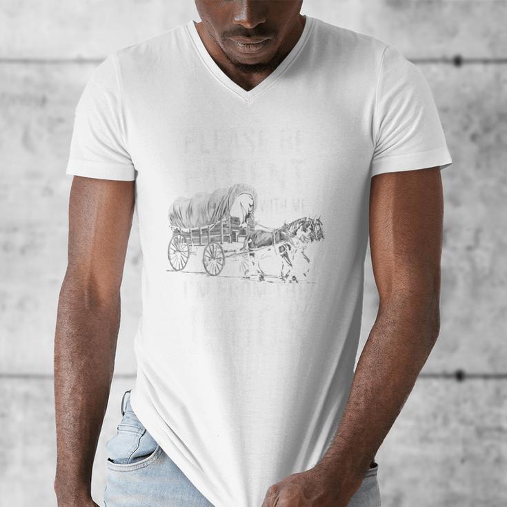 Please Be Patient With Me I'm From The 1900s Middle Aged Men's V-Neck T-Shirt