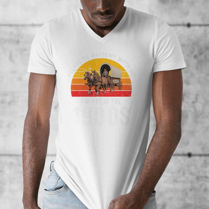 Please Be Patient With Me I'm From The 1900s Premium Men's V-Neck T-Shirt Please Be Patient With Me I'm From The 1900s Premium Men's V-Neck T-Shirt