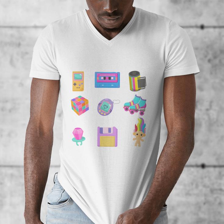 Please Be Patient With Me I'm From The 1900s Retro 90's Men's V-Neck T-Shirt