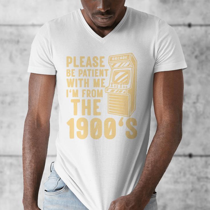 Please Be Patient With Me I'm From The 1900s Shirt Premium Men's V-Neck T-Shirt