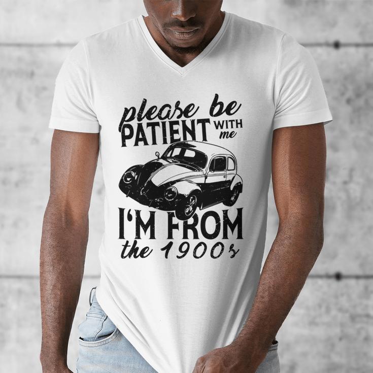 Please Be Patient With Me I'm From The 1900s Vintage Classic Men's V-Neck T-Shirt