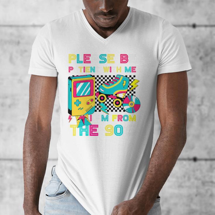 Please Be Patient With Me I'm From The 1900s Vintage 1900s Premium Men's V-Neck T-Shirt Please Be Patient With Me I'm From The 1900s Vintage 1900s Premium Men's V-Neck T-Shirt