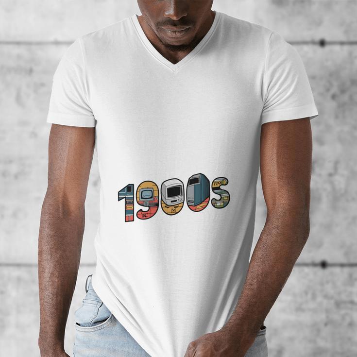 Please Be Patient I'm From The 1900s Vintage Tech Graphic Men's V-Neck T-Shirt Please Be Patient I'm From The 1900s Vintage Tech Graphic Men's V-Neck T-Shirt