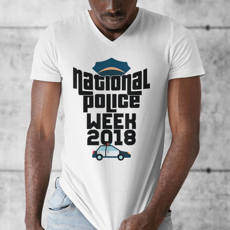 Police Officer National Week T-Shirt Graduation 2018 Men's V-Neck T-Shirt