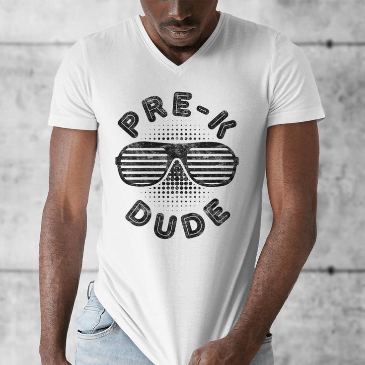 Pre-K Dude Shirt Boy Girl Graduation Back To School Men's V-Neck T-Shirt