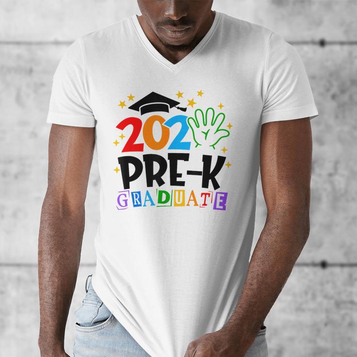 Pre-K Graduate 2025 Preschool Graduation Class Of 2025 Kids Men's V-Neck T-Shirt