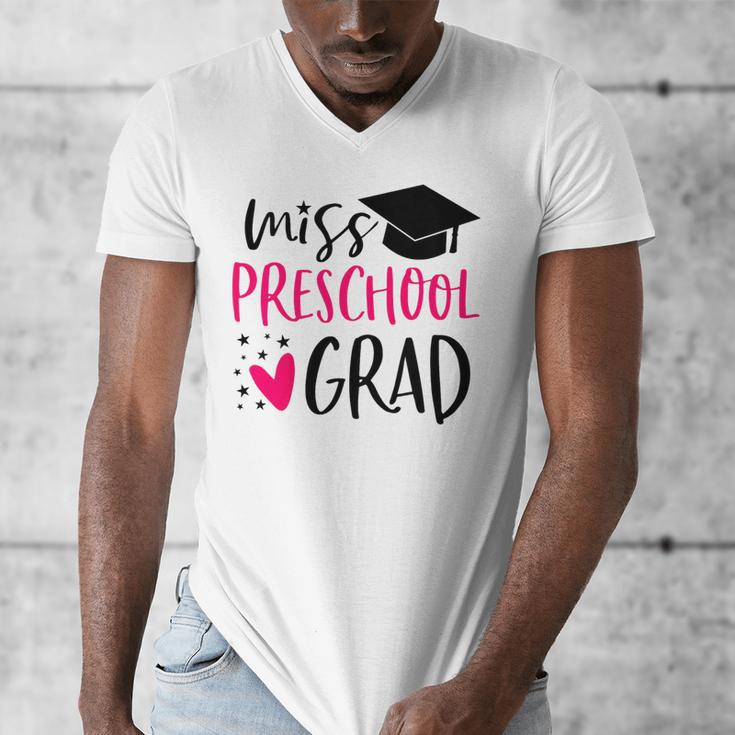 Preschool Graduation Shirt For Girl 2019 Miss Preschool Grad Men's V-Neck T-Shirt