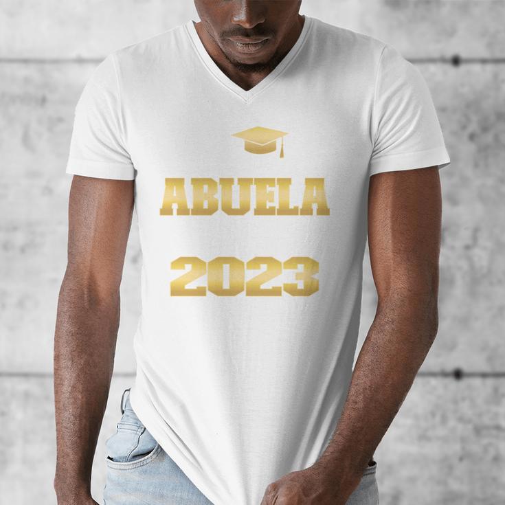Proud Abuela Class Of 2023 PHD Graduate Doctorate Graduation Men's V-Neck T-Shirt