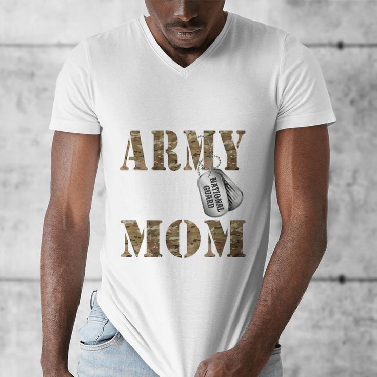 Proud Army National Guard Mom National Guard Graduation Men's V-Neck T-Shirt