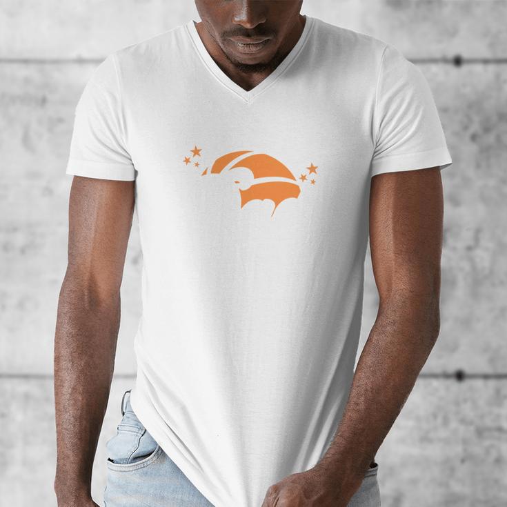 Proud Dad Of A 2025 Senior Basketball Graduation Men's V-Neck T-Shirt