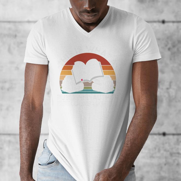 Published Author Book Writer Book Writing Novelist Premium Tri-Blend Men's V-Neck T-Shirt