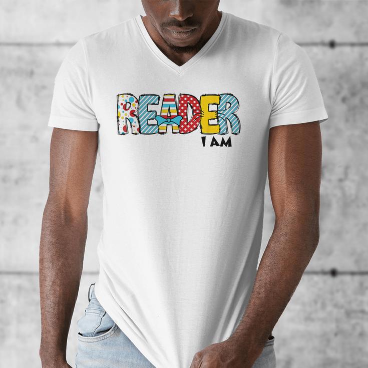 Reader I Am Bookworm Librarian I Heart Read Book Lover Men's V-Neck T-Shirt Reader I Am Bookworm Librarian I Heart Read Book Lover Men's V-Neck T-Shirt