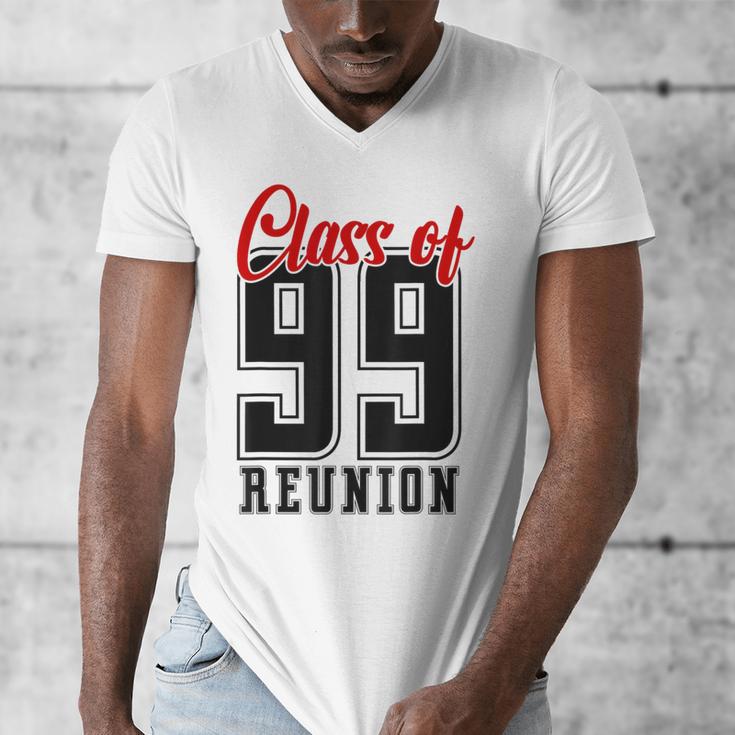 Reunion 1999 Matching Graduation High School Class Of 1999 Men's V-Neck T-Shirt