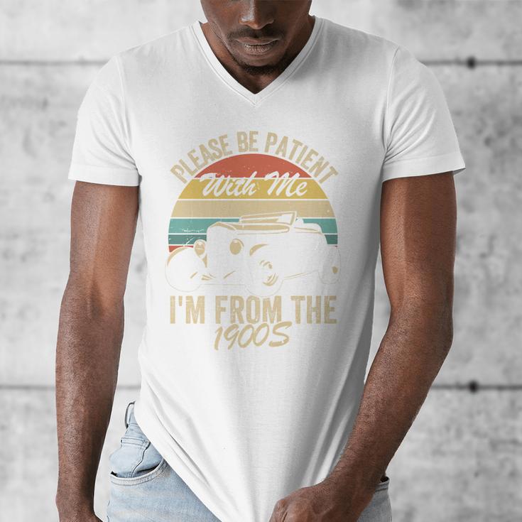 Sarcasm Retro Please Be Patient With Me I'm From The 1900s Premium Men's V-Neck T-Shirt Sarcasm Retro Please Be Patient With Me I'm From The 1900s Premium Men's V-Neck T-Shirt