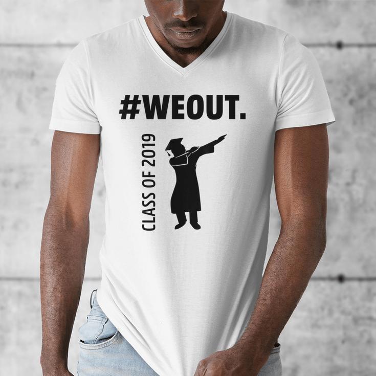 Senior 2019 Grad College High School Graduation Men's V-Neck T-Shirt