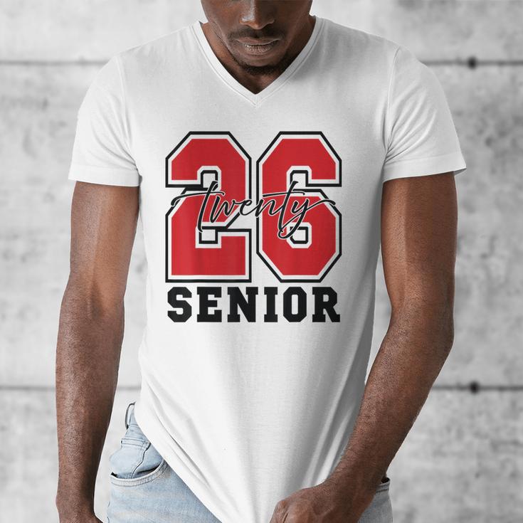 Senior 2026 Class Of 2026 School Graduation 2026 Merch Men's V-Neck T-Shirt