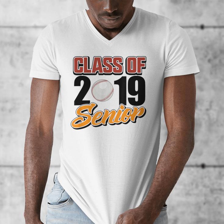 Senior Class Of 2019 Tshirt Graduation School Baseball Men's V-Neck T-Shirt