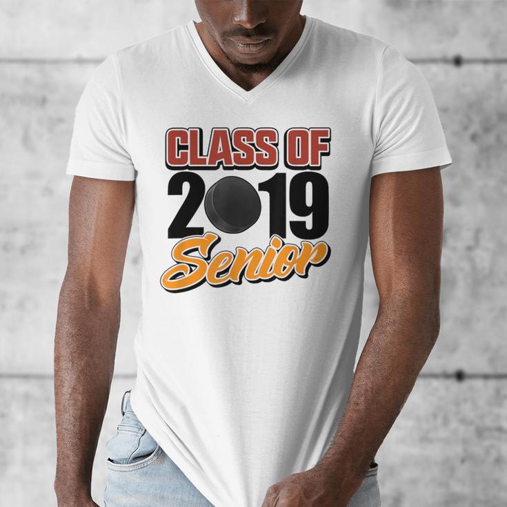 Senior Class Of 2019 Tshirt Graduation Students Hockey Men's V-Neck T-Shirt