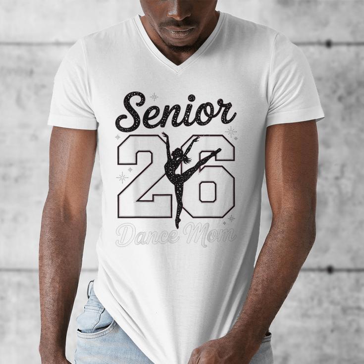 Senior Dance Mom Class Of 2026 Dancer Daughter Graduation Men's V-Neck T-Shirt