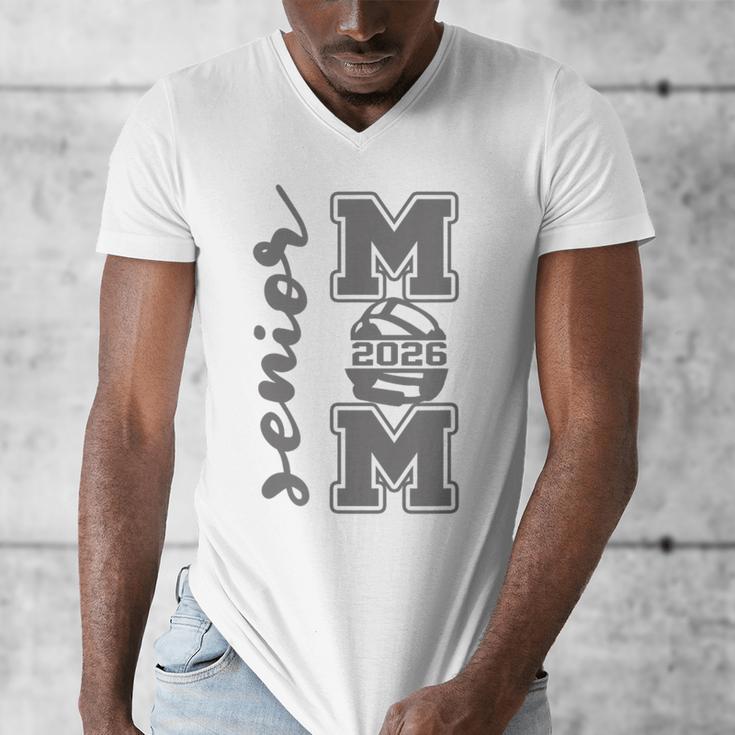 Senior Mom 2026 Wrestling Athlete Proud Parent Graduation Men's V-Neck T-Shirt