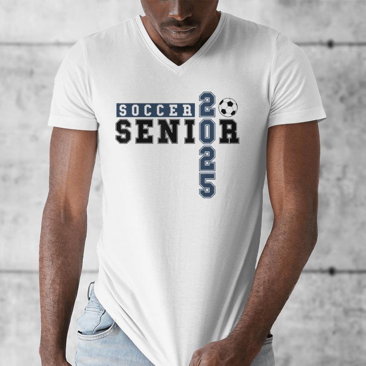Soccer Senior Night Soccer Senior 2025 Graduation 28 Men's V-Neck T-Shirt