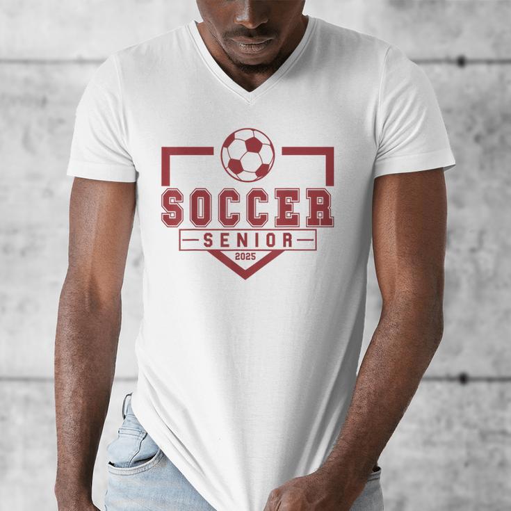 Soccer Senior Night Soccer Senior 2025 Graduation 33 Men's V-Neck T-Shirt