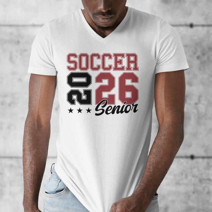 Soccer Senior Night Soccer Senior 2026 Graduation 71 Men's V-Neck T-Shirt