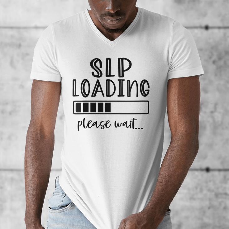 Speech Pathologist Loading 2021 Graduation Speech Therapist Men's V-Neck T-Shirt
