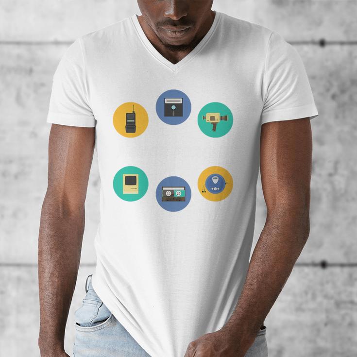 Throwback Thursday Never Forget Nostalgia 80's Retro Premium Tri-Blend T-Shirt Men's V-Neck T-Shirt