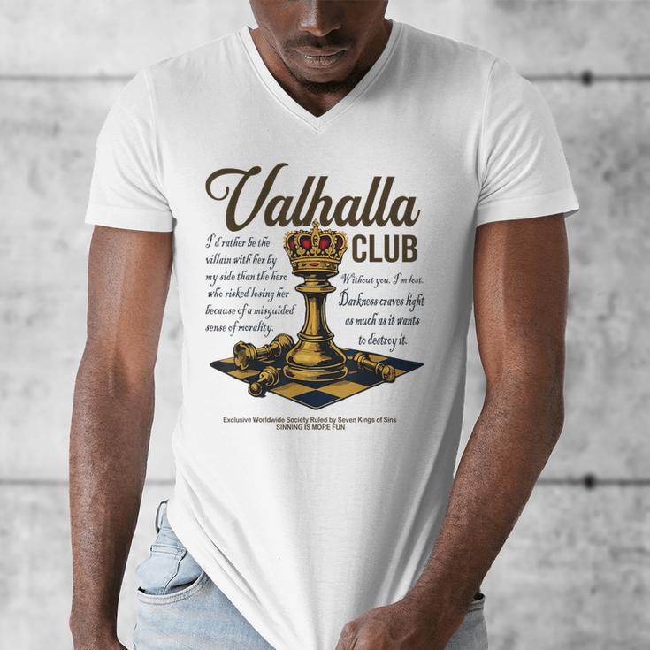 Valhalla Club Vintage Twisted Kings Sin Ana Book Love Alex Men's V-Neck T-Shirt Valhalla Club Vintage Twisted Kings Sin Ana Book Love Alex Men's V-Neck T-Shirt