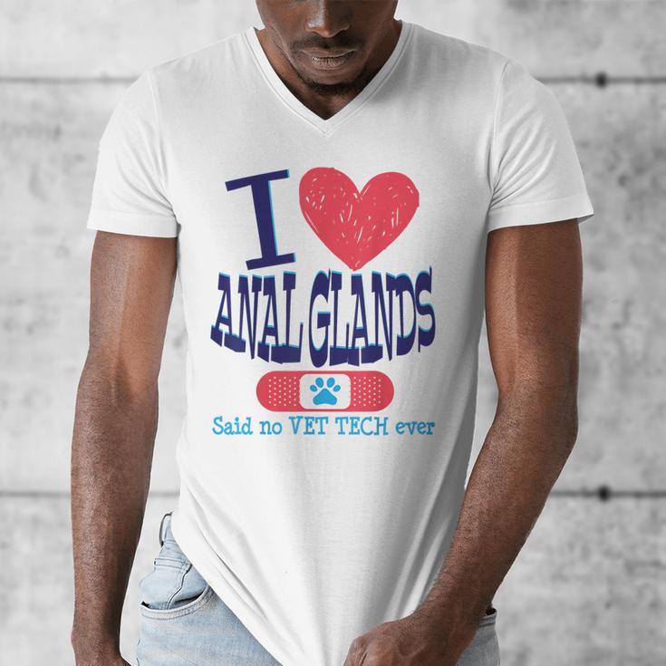 Vet Tech I Love Veterinary Technician Graduation Men's V-Neck T-Shirt