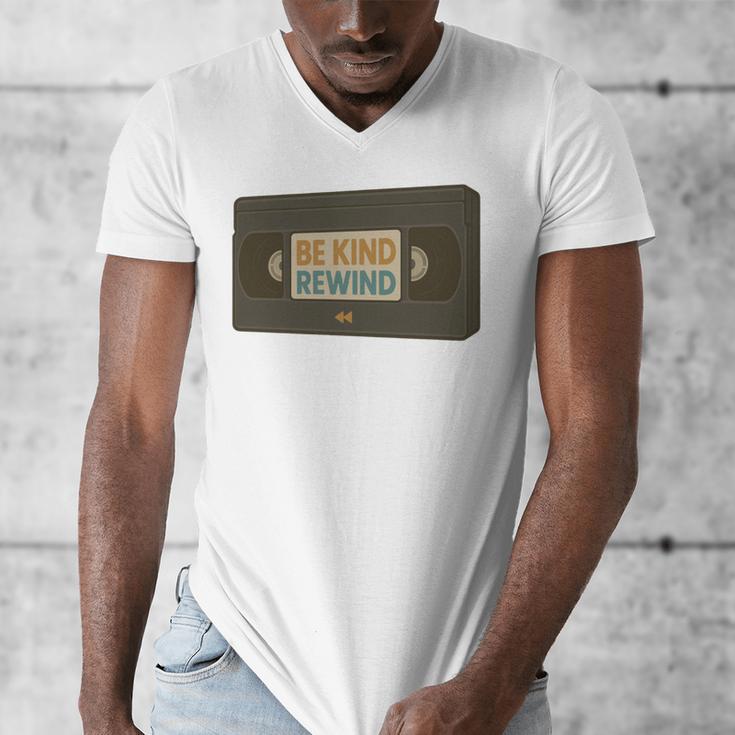 Vintage VHS Tape Humor Retro Nostalgia Graphic Men's V-Neck T-Shirt Vintage VHS Tape Humor Retro Nostalgia Graphic Men's V-Neck T-Shirt