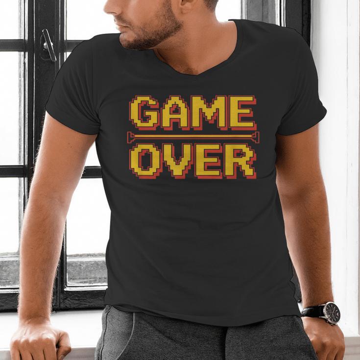 1980s Nostalgia Arcade Gamer Retro Video Game Novelty Men's V-Neck T-Shirt