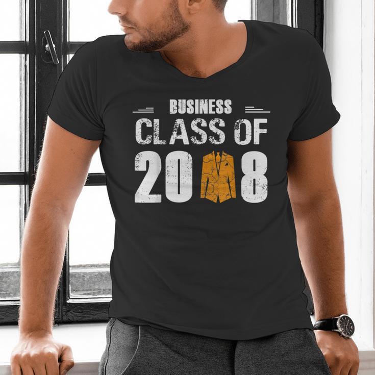 2018 Business Graduation Shirt Business Major Men's V-Neck T-Shirt