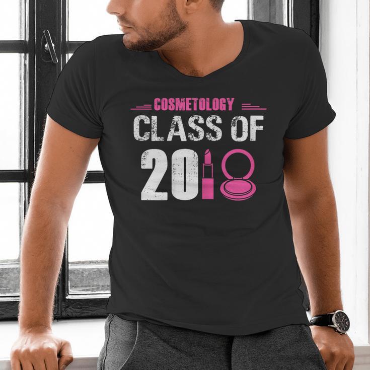 2018 Cosmetology Graduation Shirt Makeup Artist Men's V-Neck T-Shirt