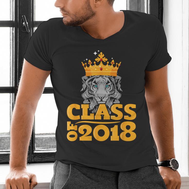 2018 Graduation Class Of 2018 KingShirt Men's V-Neck T-Shirt