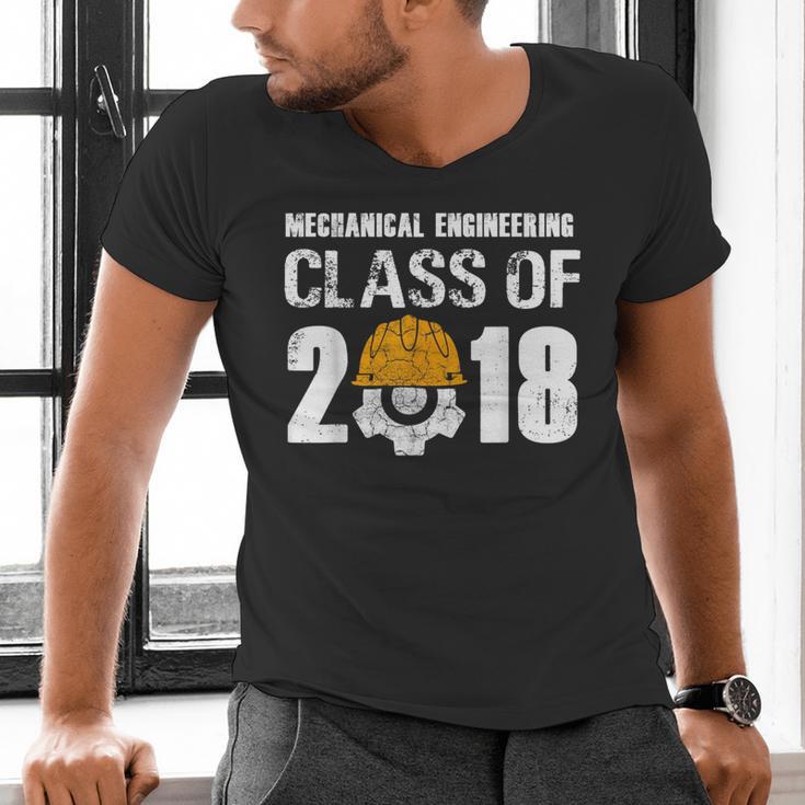 2018 Mechanical Engineering Graduation Shirt Mechanic Men's V-Neck T-Shirt