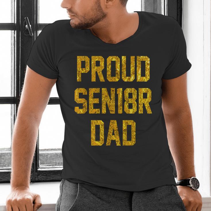 2018 Senior Dad High School Graduation Party SEN18RShirt Men's V-Neck T-Shirt