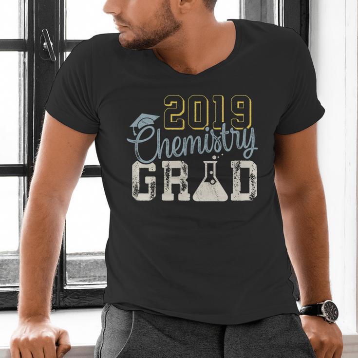 2019 Chemistry College Graduation For Graduate Men's V-Neck T-Shirt