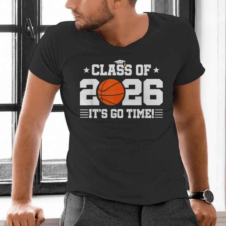2026 Basketball Player 2026 Graduation Class Of 2026 Men's V-Neck T-Shirt