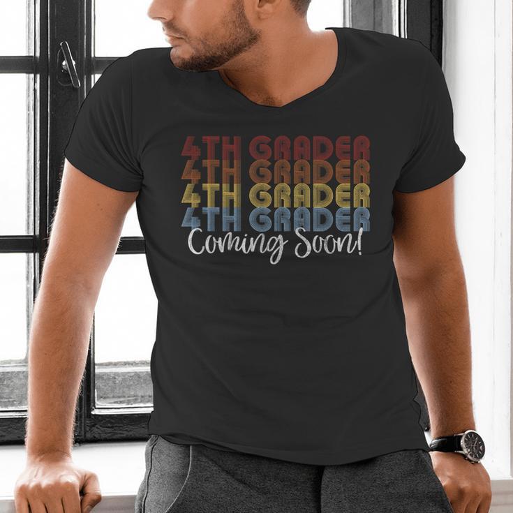 4th Grader Coming Soon 3rd Grade Graduation Men's V-Neck T-Shirt