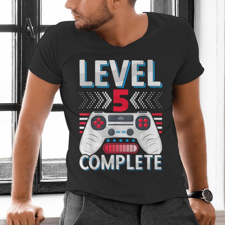 5th Grade Graduation Elementary School Graduate Level 5 Men's V-Neck T-Shirt