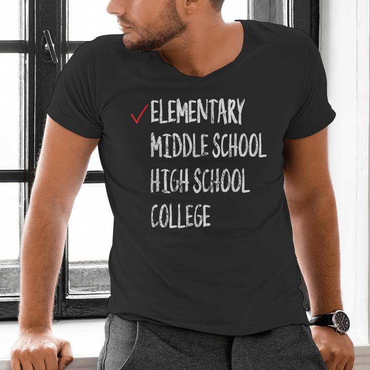 6th Grade Graduation 2025 Elementary Graduation Men's V-Neck T-Shirt