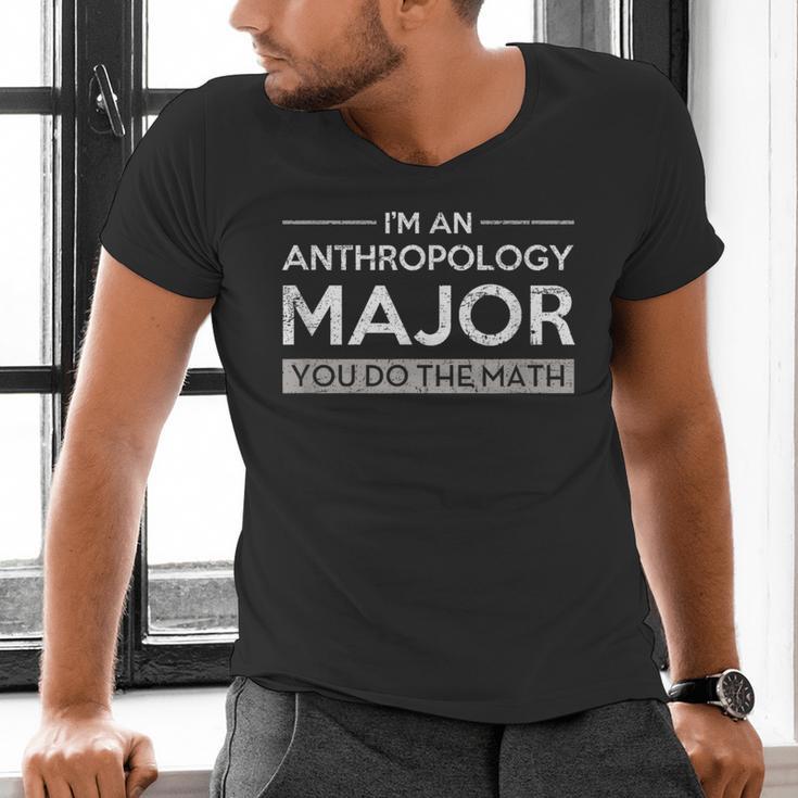 Anthropology Major College Graduation Gift Men's V-Neck T-Shirt