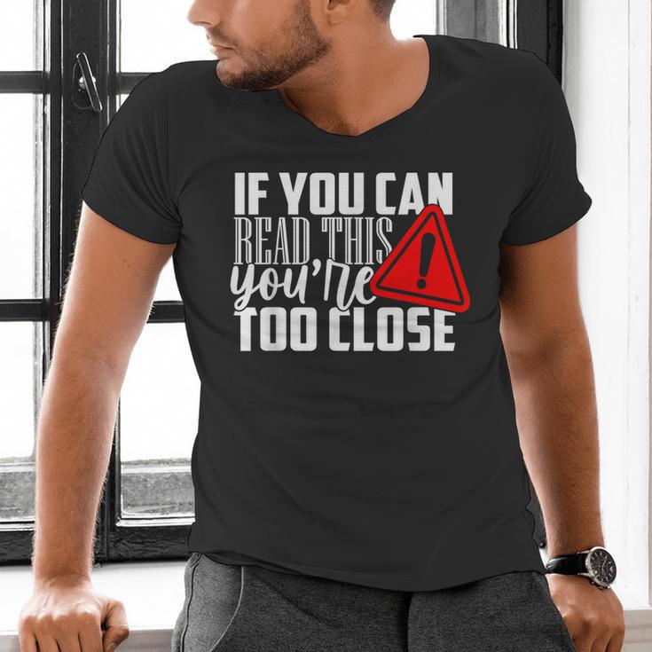 Antisocial Keep Away Sarcastic Bad Attitude Introvert Men's V-Neck T-Shirt