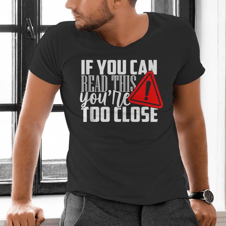 Antisocial Keep Away Sarcastic Bad Attitude Introvert Men's V-Neck T-Shirt