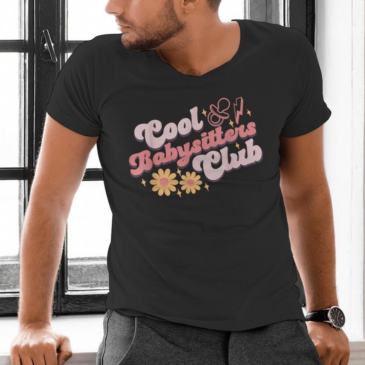 Babysitters Club Book Daycare Provider Friends Childcare Day Men's V-Neck T-Shirt